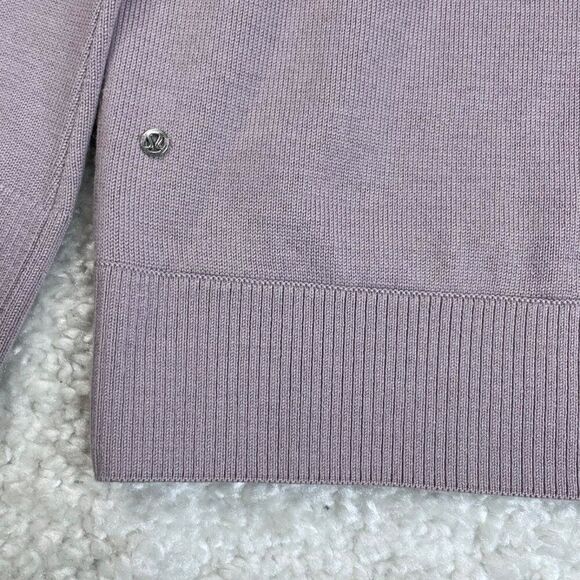 Lululemon Merino Wool City Trek Turtleneck Sweater Smoky Blush - Picture 6 of 9